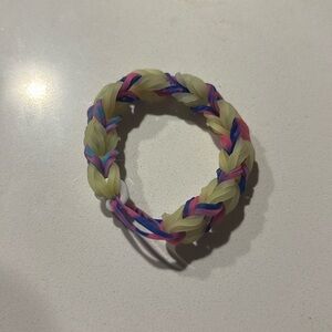 Rainbow Loom Handcrafted Bracelet